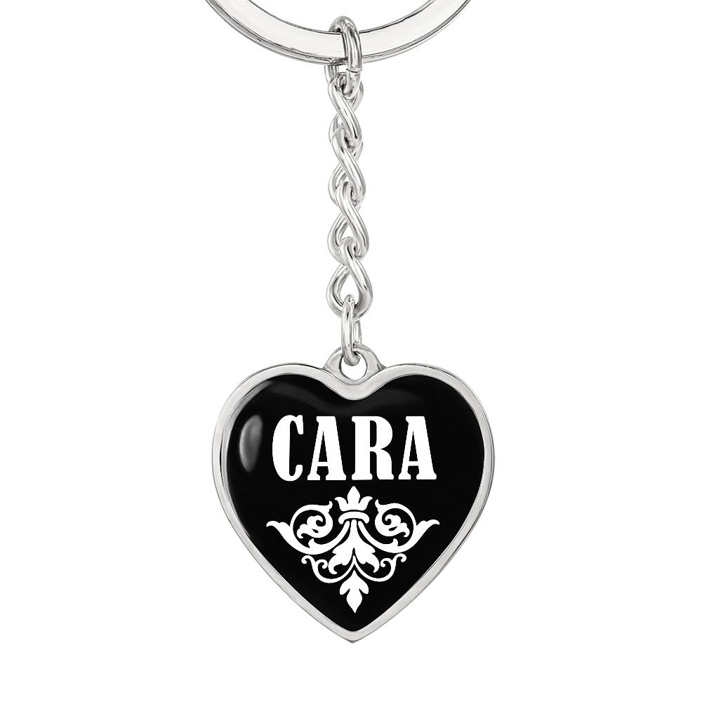 Cara v03 - Heart Pendant Luxury Keychain