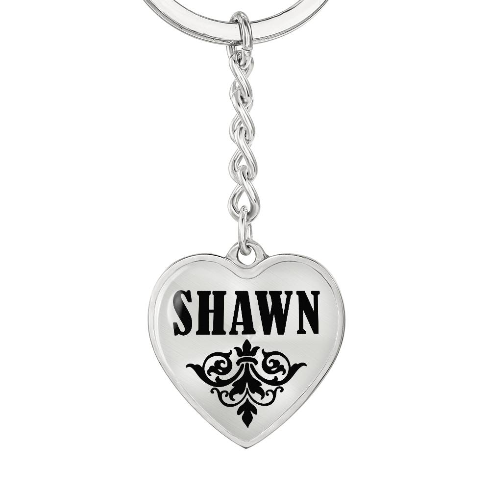 Shawn v01 - Heart Pendant Luxury Keychain