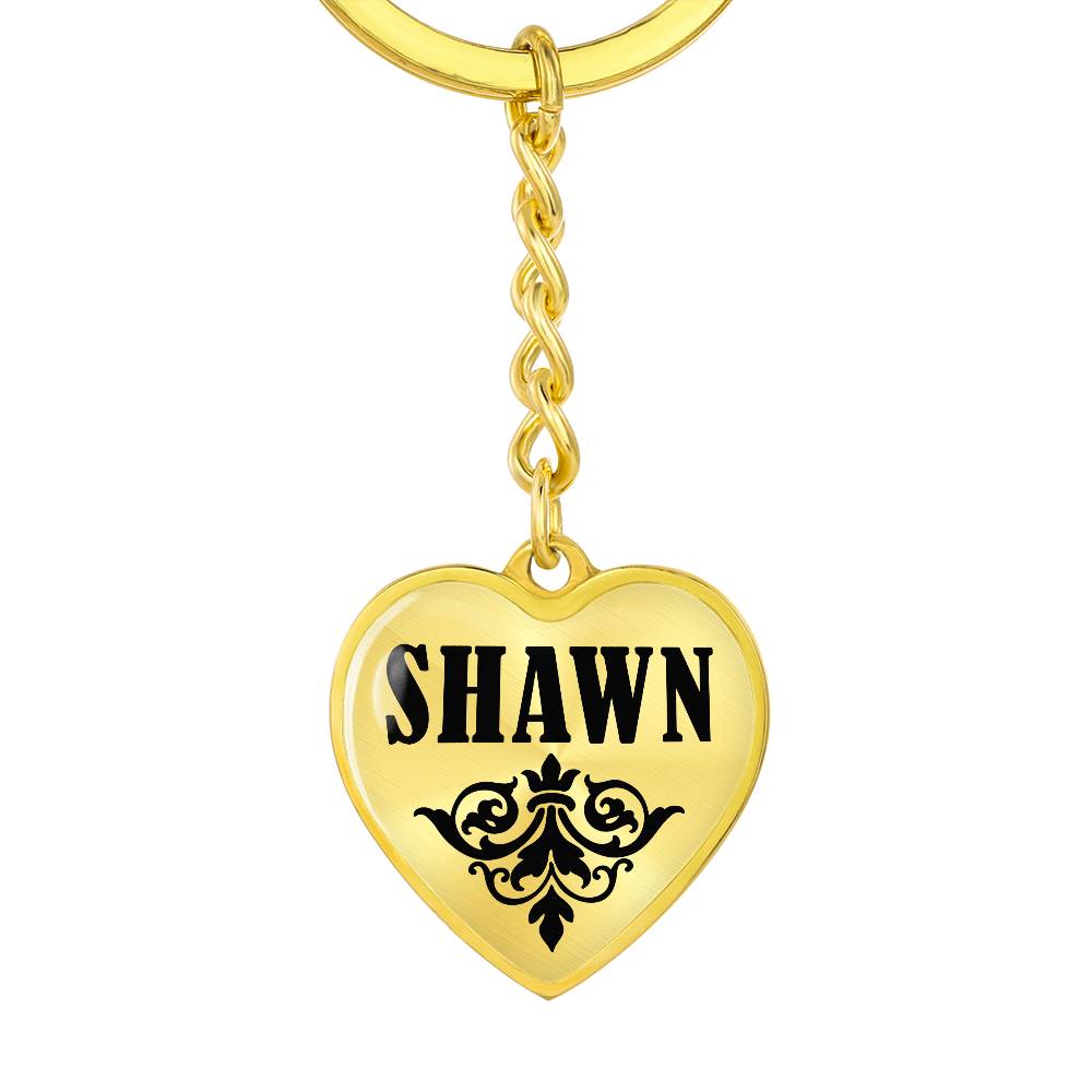 Shawn v01 - Heart Pendant Luxury Keychain