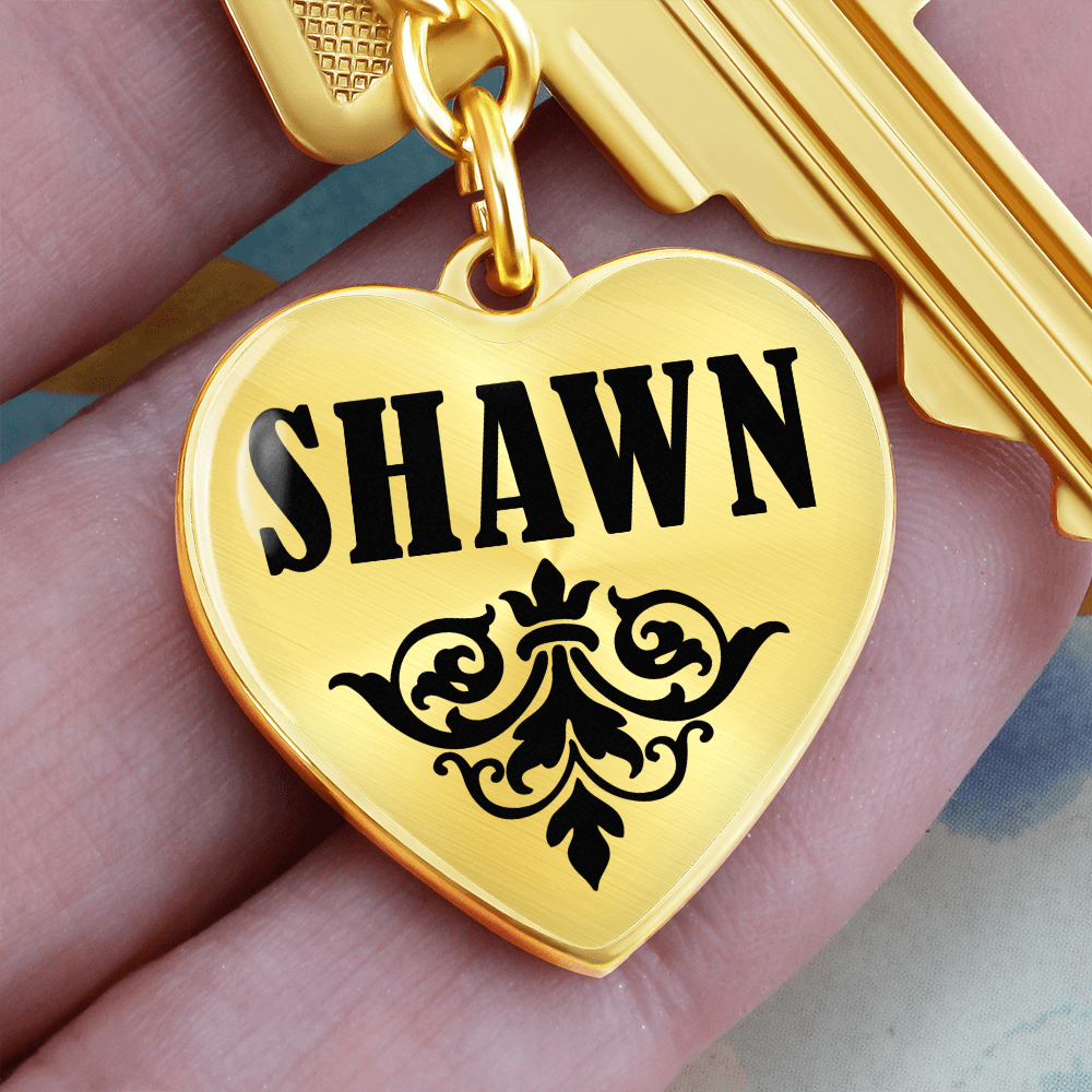 Shawn v01 - Heart Pendant Luxury Keychain