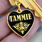 Tammie v02 - Heart Pendant Luxury Keychain
