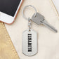 Elisabeth v01 - Luxury Dog Tag Keychain