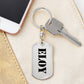 Eloy - Luxury Dog Tag Keychain