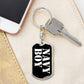 Navy Boy v3 - Luxury Dog Tag Keychain