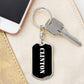 Clinton v2 - Luxury Dog Tag Keychain