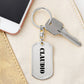 Claudio - Luxury Dog Tag Keychain