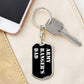 Army Ranger's Dad v3 - Luxury Dog Tag Keychain