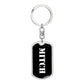 Mitch v3 - Luxury Dog Tag Keychain