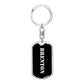Brenton v2 - Luxury Dog Tag Keychain