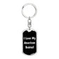Love My American Bobtail v3 - Luxury Dog Tag Keychain