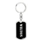 Wilton v2 - Luxury Dog Tag Keychain