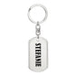 Stefanie v01 - Luxury Dog Tag Keychain