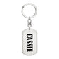 Cassie v01 - Luxury Dog Tag Keychain