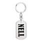 Nell v01 - Luxury Dog Tag Keychain