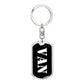 Van v2 - Luxury Dog Tag Keychain