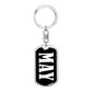 May v03 - Luxury Dog Tag Keychain