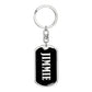 Jimmie v02 - Luxury Dog Tag Keychain