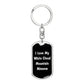 Love My White Cloud Mountain Minnow v3 - Luxury Dog Tag Keychain