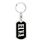 Elva v02 - Luxury Dog Tag Keychain