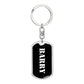 Barry v2 - Luxury Dog Tag Keychain