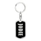 Jodie v02 - Luxury Dog Tag Keychain