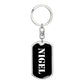 Nigel v3 - Luxury Dog Tag Keychain