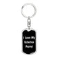 Love My Eclectus Parrot v3 - Luxury Dog Tag Keychain
