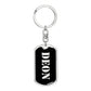 Deon v2 - Luxury Dog Tag Keychain