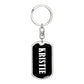 Kristie v03 - Luxury Dog Tag Keychain