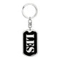 Les v2 - Luxury Dog Tag Keychain