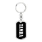 Tamra v03 - Luxury Dog Tag Keychain