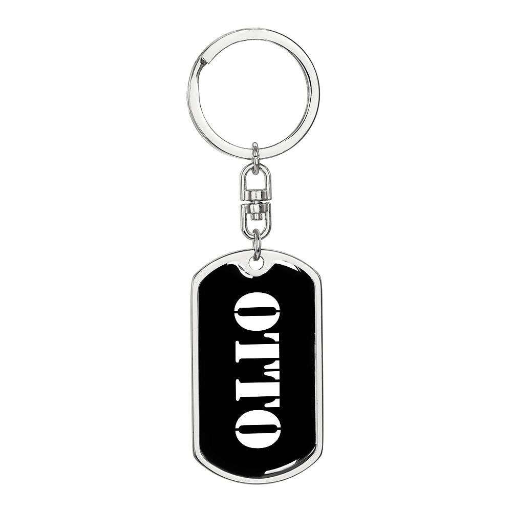 Otto v2 - Luxury Dog Tag Keychain