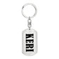 Keri v01 - Luxury Dog Tag Keychain