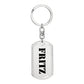 Fritz - Luxury Dog Tag Keychain