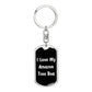 Love My Amazon Tree Boa v3 - Luxury Dog Tag Keychain