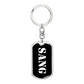 Sang v3 - Luxury Dog Tag Keychain