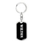 Wilton v3 - Luxury Dog Tag Keychain