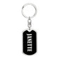 Janette v02 - Luxury Dog Tag Keychain