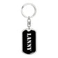Lanny v3 - Luxury Dog Tag Keychain
