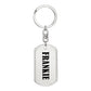 Frankie v01 - Luxury Dog Tag Keychain