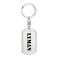 Lyman - Luxury Dog Tag Keychain