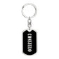 Consuelo v02 - Luxury Dog Tag Keychain