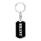 Brant v3 - Luxury Dog Tag Keychain