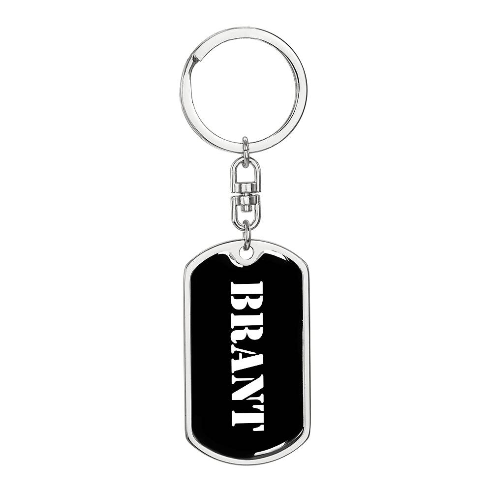 Brant v3 - Luxury Dog Tag Keychain