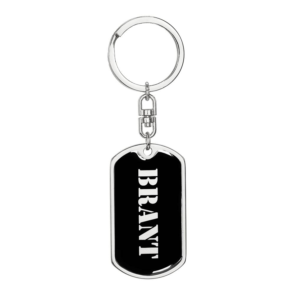Brant v2 - Luxury Dog Tag Keychain