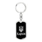 Kharkiv v3 - Luxury Dog Tag Keychain