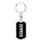 Summer v02 - Luxury Dog Tag Keychain