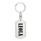 Leola v01 - Luxury Dog Tag Keychain