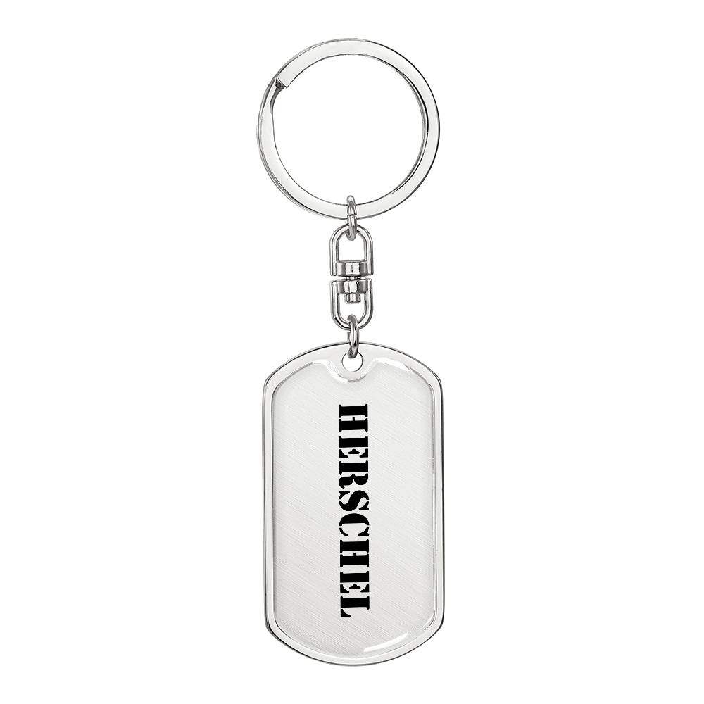 Herschel - Luxury Dog Tag Keychain