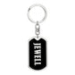 Jewell v02 - Luxury Dog Tag Keychain